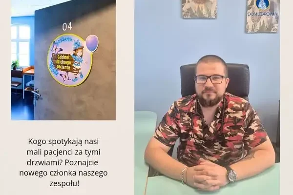 Nowy pediatra w Domu Zdrowia – dr Paliy Dzmitry już przyjmuje pacjentów