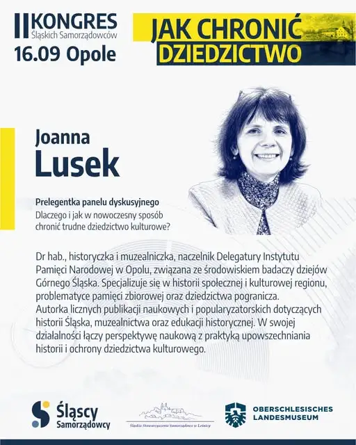 II Kongres Śląskich Samorządowców w Opolu: Historia jako most, nie mur