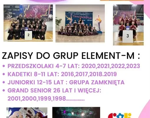 Cheerleaderki – zajęcia łączące gimnastykę z tańcem dla dzieci