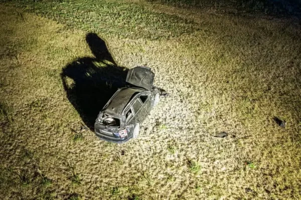 2,5 promila miał kierujący Audi, który dachował w Borkowicach