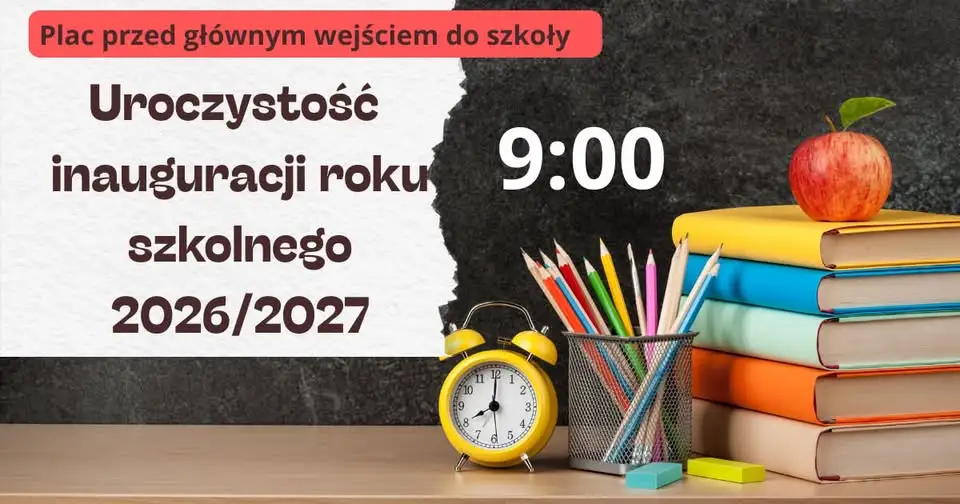 Inauguracja roku szkolnego 2026/2027 w ZSO Zimnek – 1 września o 9:00