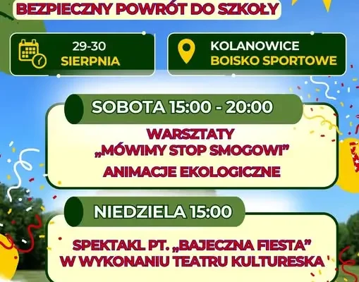 Letnie atrakcje w Kolanowicach: warsztaty ekologiczne i spektakl dla dzieci
