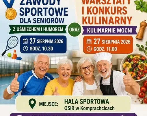 Odwołane zajęcia w ramach Wakacji z OSiRem w Komprachcicach