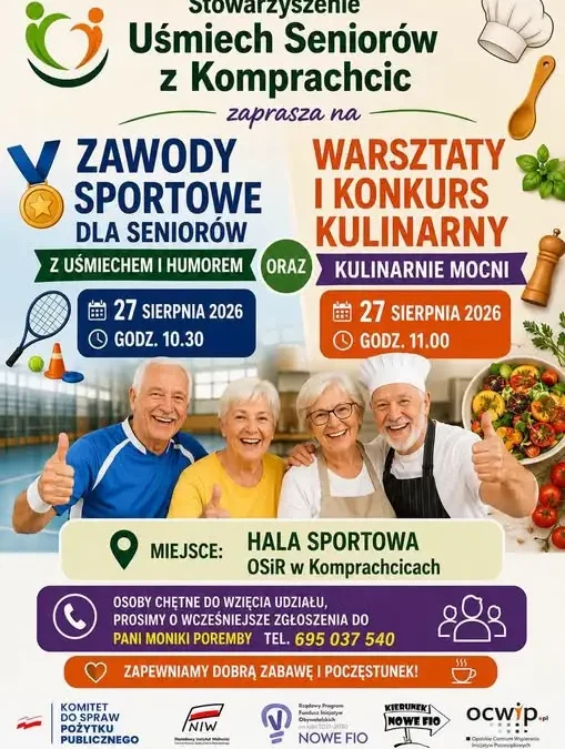 Odwołane zajęcia w ramach Wakacji z OSiRem w Komprachcicach