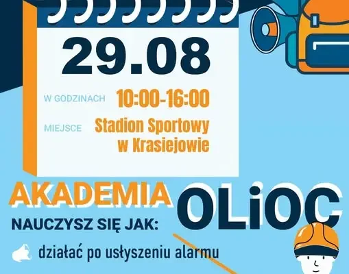 Krasiejów: Trening reagowania i punkt Akademii Ochrony Ludności już w sobotę
