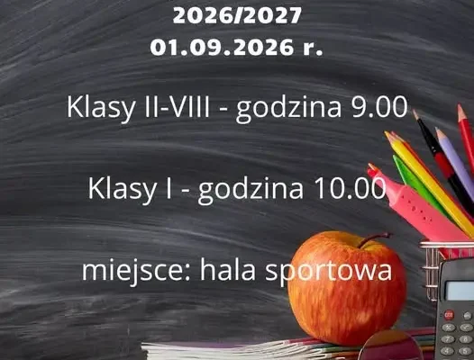 Rozpoczęcie roku szkolnego 2026/2027 w Tarnowie Opolskim