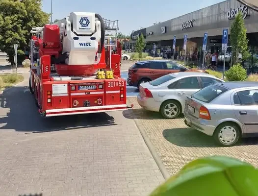 Pożar przy ul. Ozimskiej w Opolu – interwencja strażaków