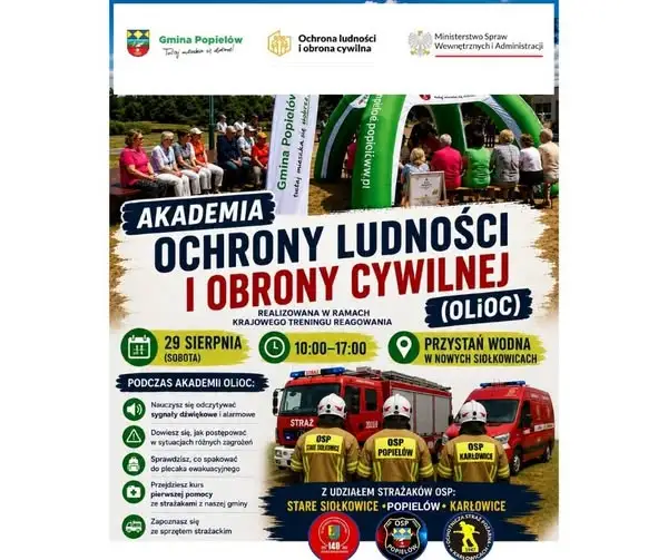 Akademia OLiOC w Nowych Siołkowicach – naucz się reagować na zagrożenia
