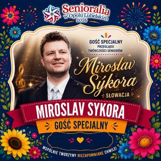 Słowacki zwycięzca Mam Talent wystąpi na Senioraliach w Opolu Lubelskim