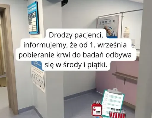 Dom Zdrowia w Popielowie wraca do stałych terminów pobrań krwi