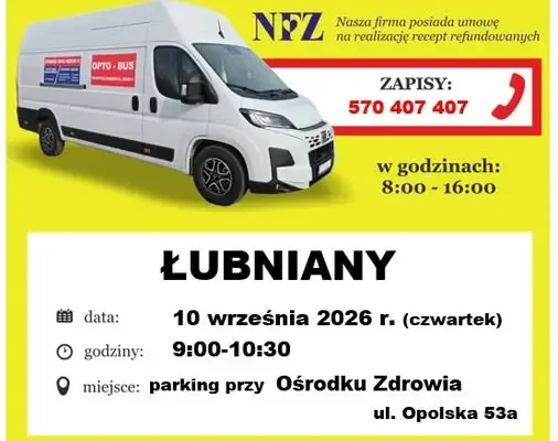 Bezpłatne badania wzroku w Lubnianach – zapisy trwają