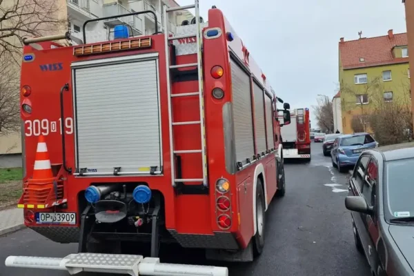 Pożar w warsztacie samochodowym w Opolu – szybka reakcja pracowników zapobiegła rozprzestrzenieniu ognia