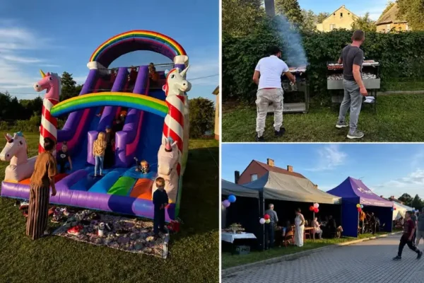 Popielów: Grill na zakończenie wakacji z KGW – podziękowania dla mieszkańców