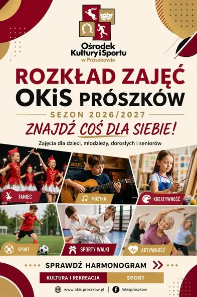 Rusza nowy sezon zajęć w OKiS Prószków – sprawdź harmonogram