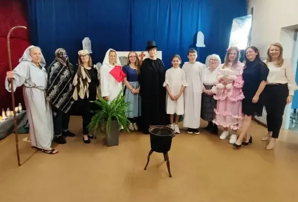 Narodowe Czytanie „Dziadów” w naszej szkole – teatralna odsłona romantyzmu