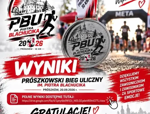 Prószkowski Bieg Uliczny im. Piotra Blachucika – znamy wyniki!