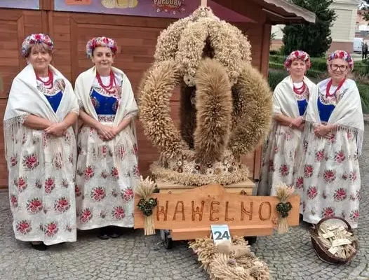 Sołectwo Wawelno reprezentuje Gminę Komprachcice na Dożynkach Wojewódzkich w Kluczborku