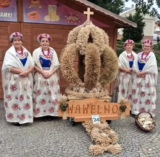 Sołectwo Wawelno reprezentuje Gminę Komprachcice na Dożynkach Wojewódzkich w Kluczborku