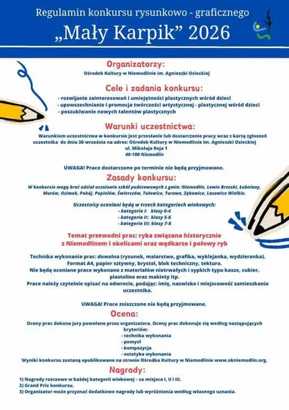 Jesień w Niemodlinie pełna wydarzeń: sztuka, muzyka, teatr i konkursy