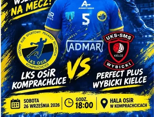 LKS OSiR Komprachcice zaprasza na mecz: w sobotę gramy u siebie!