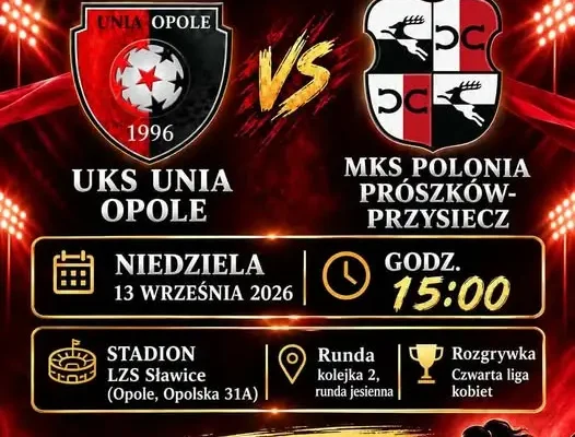 Druga kolejka ligowa: UKS Unia Opole zmierzy się z opolską Odrą na stadionie LZS Sławice