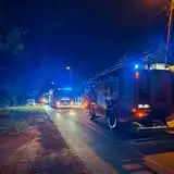 Kolizja drogowa na ulicy Wodzisławskiej w Popielowie. Interweniowali strażacy z OSP
