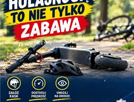 Zderzenie hulajnogi z rowerzystką w Opolu. 67-latka trafiła do szpitala