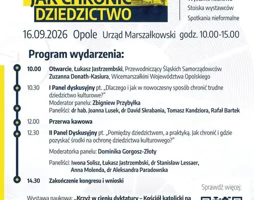 II Kongres Śląskich Samorządowców w Opolu – ochrona dziedzictwa w wielokulturowym regionie