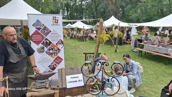 Muzeum Kowalstwa z Prószkowa na Plenerze Rzemieślniczym w Lubinie