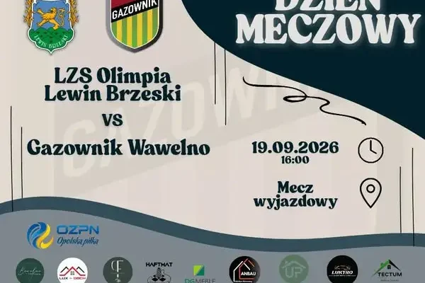 Olimpia Lewin Brzeski kontra goście z Komprachcic – VI kolejka A-klasy