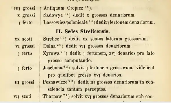 Świętopietrze w diecezji wrocławskiej 1447: co płaciły parafie z dekanatu oleskiego?