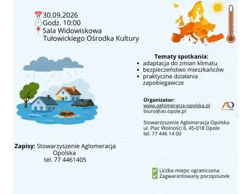 Spotkanie informacyjno-edukacyjne dla mieszkańców Gminy Tułowice