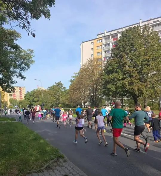 Półmaraton w Opolu – strażacy z OSP Chmielowice czuwają nad bezpieczeństwem