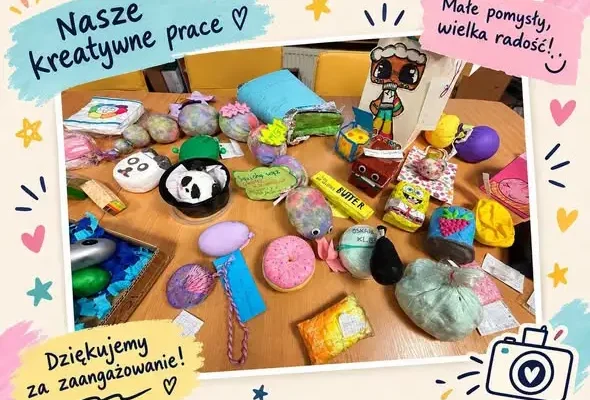 Konkurs plastyczno-techniczny „Moje własne squishy” rozstrzygnięty. Znamy laureatów!