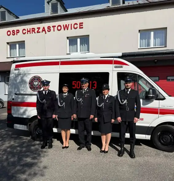 Jubileusz 100-lecia OSP Gołaczewy z udziałem strażaków z Chrząstowic