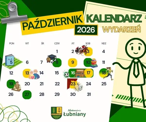 Październik w Gminie Łubniany – kalendarz najważniejszych wydarzeń