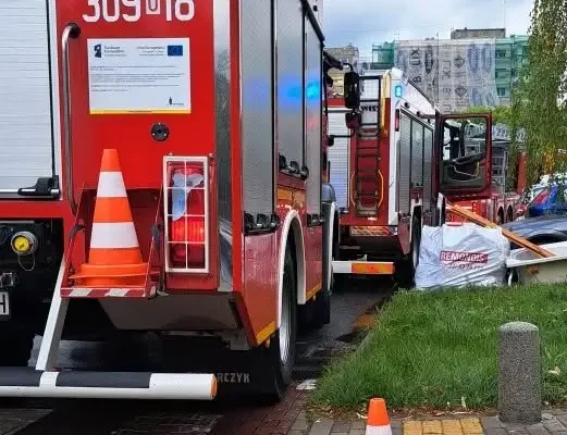 Przypalona potrawa przyczyną interwencji strażaków w Opolu