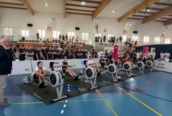 Wioślarski debiut w Dopiewie: uczniowie z Dąbrowy na podium