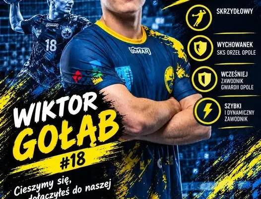 Wiktor Gołąb nowym skrzydłowym LKS OSiR Komprachcice